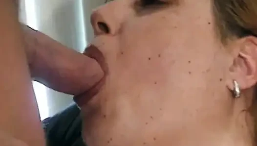 BBW pretty lady wants to play with three horny dudes