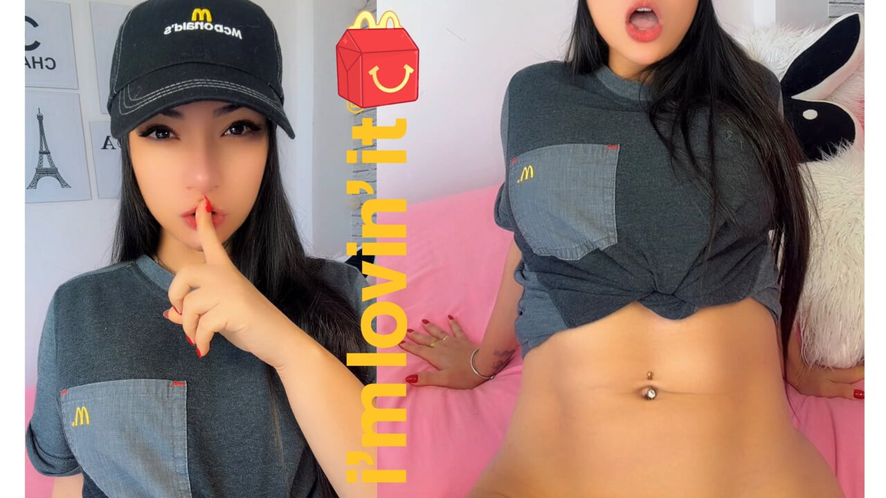 Role Play fucking a hot latina attendant EMANUELLY RAQUEL in a break of the restaurant