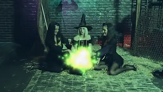 Three magic wands for three horny witches