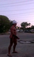 men in the street
