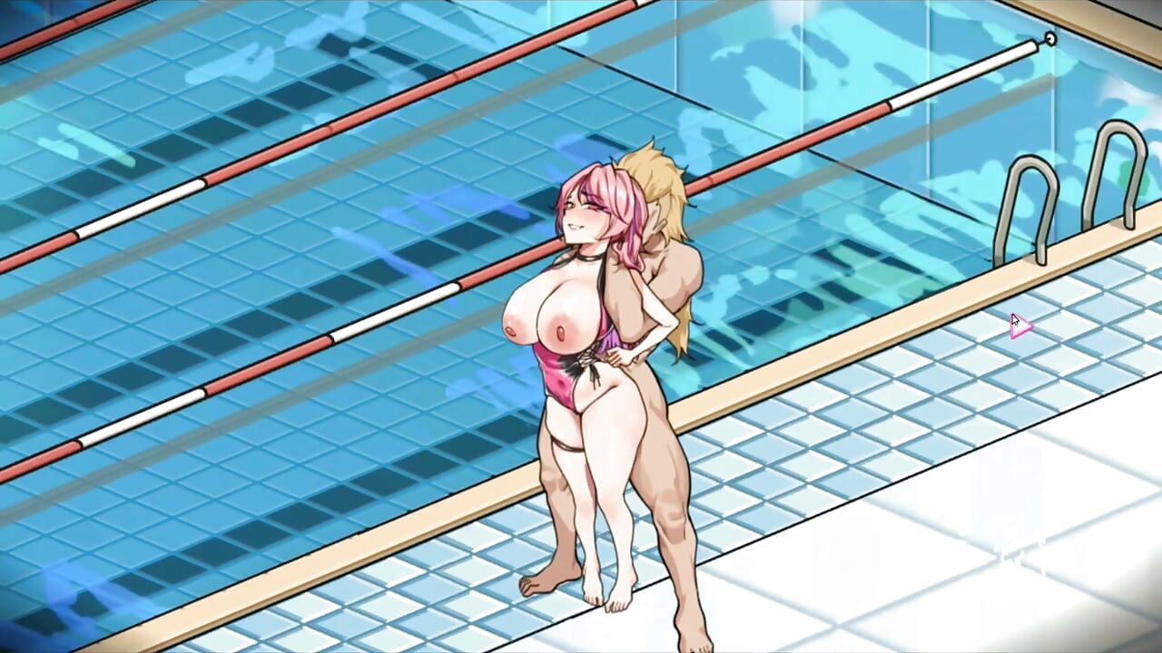 Hentai Game - Minami Hentai Gallery Scene Pool Sex 2 - Lifeguard Holic