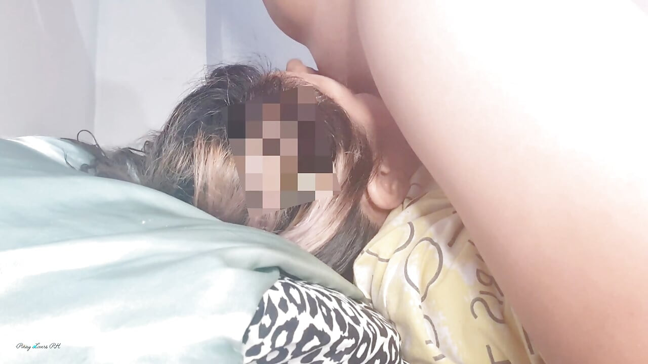 Horny Neighbor swallow my cum, fucked her throat so deep