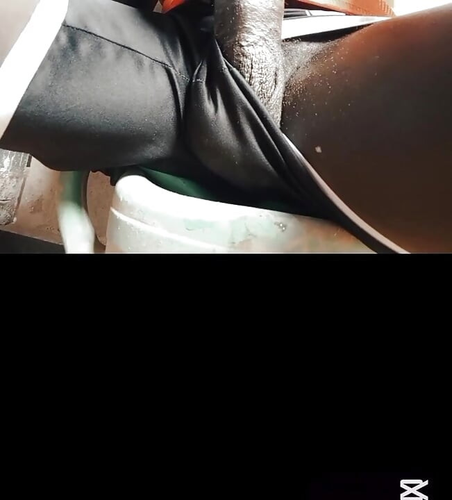 Horny African Teen Can't Stay Away From Him Huge Cock After Work