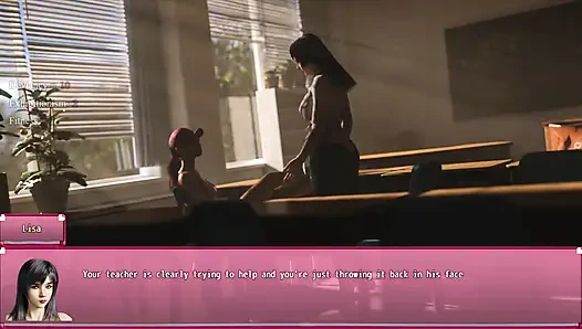 ЛИЗА: Лесбийский поцелуй в пляжном клубе, эпизод 33