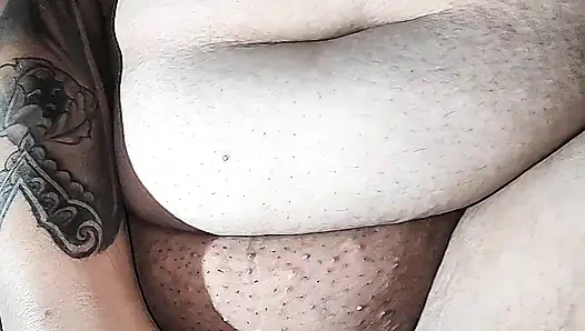 Playing with my dildo and then putting a real cock in my mouth