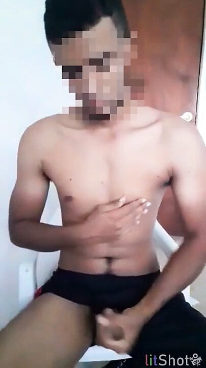 Horny Boy Wanking