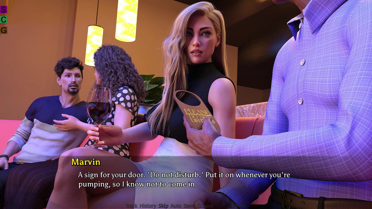 完美婚姻 - v0.7.4b - 安娜让马文舔她的阴户并吮吸她的胸部