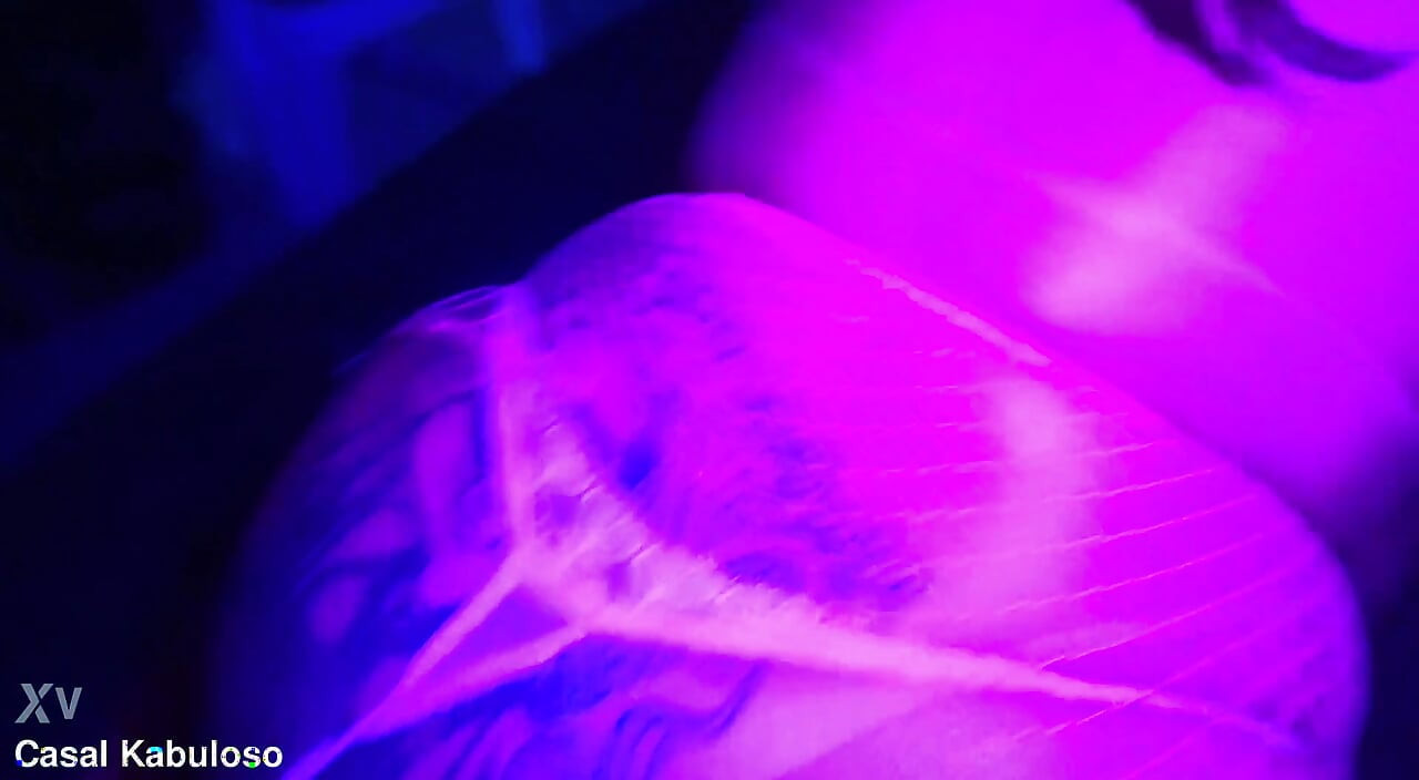 A Rainbow of Pleasure with This Hottie