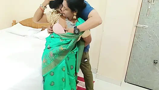 Beautiful Simran Bhabhi Hardcore Hot Blowjobs and Sex Video in Saree