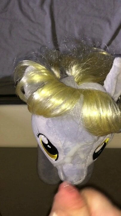 Cum on plush pony derpy