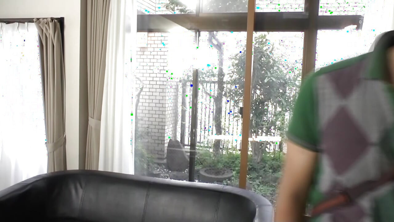 P149F01 Frustrated busty mom masturbates while watching AV, and her foolish son sees her, leading to a desperate, lewd sex scene!