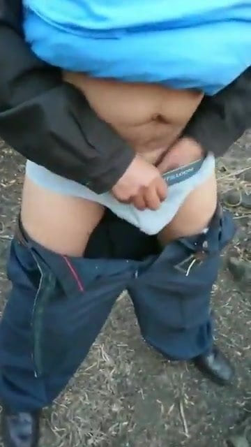 Old jacking off