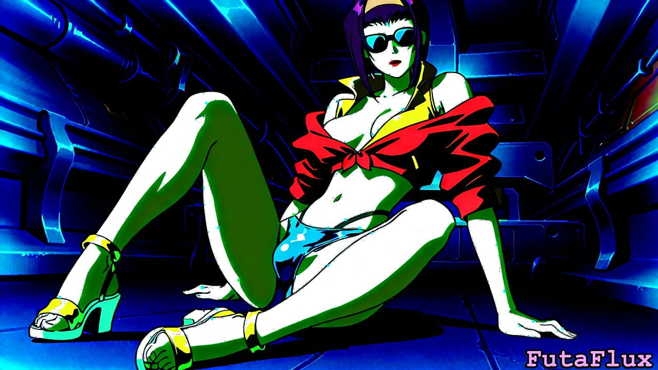 Futanari Faye Valentine -, Svršavanje, Samosisanje, Više!