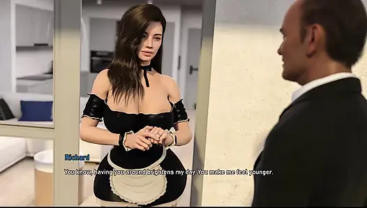 De Bauchery'nin adımları 21 seksi hizmetçi olarak giyiniyor