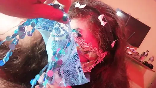 Behind the Veil, Intimate Sex with My Masked Wife