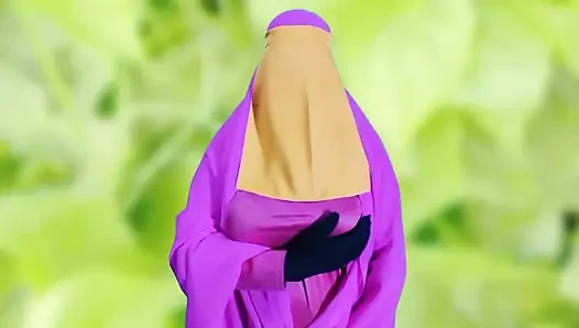Bangladeschische schöne frau mit burka masturbiert sex und dirtytalk