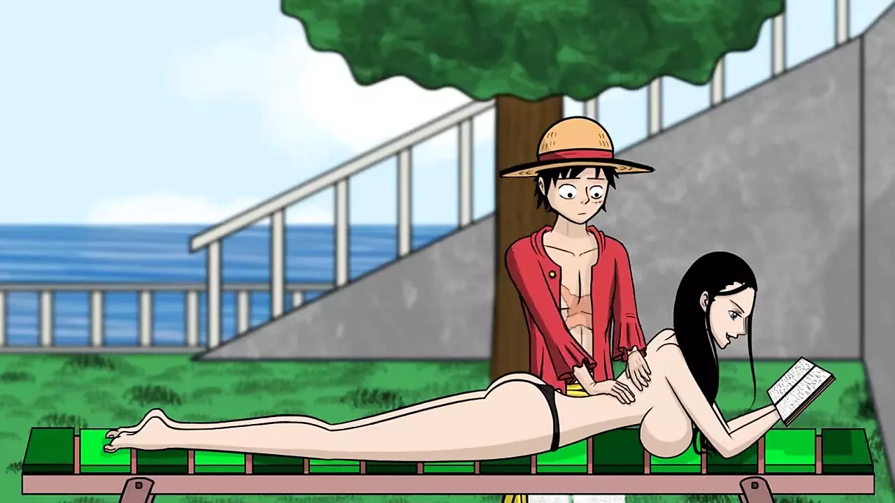 Jedno parče požude - jednodelni seks - 2. deo Nico Robin je jebana u dupe od strane Loveskysanx