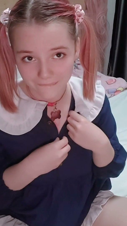 School Girl take off Her School Unoform and Rub Her Young Pussy! Teen Orgasm | Clip 1
