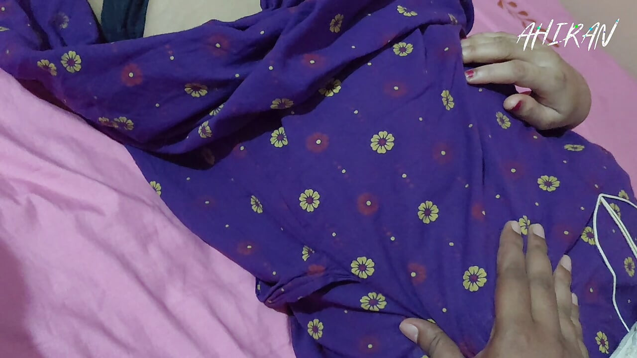 Young indian village girl pussy touching with boyfriend.
