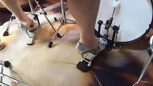 Drumming in High Heels