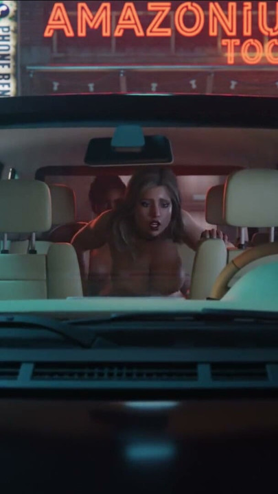 Axen & Amazonium Tasty hot big ass riding huge cock in the car intense hard sex delicious big ass pleasure swallowing cum hard | Clip 2