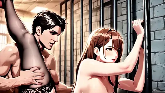 Sultry Brunette Beauty with Voluptuous Curves