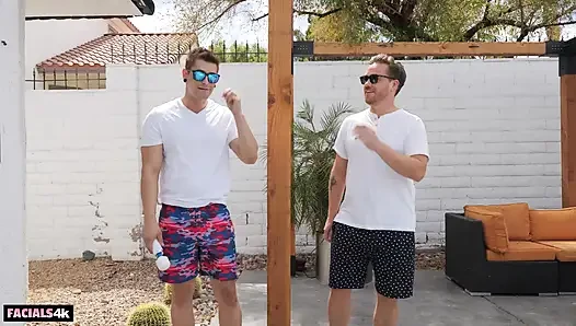 pool party + cumshots: the ultimate 4th of july