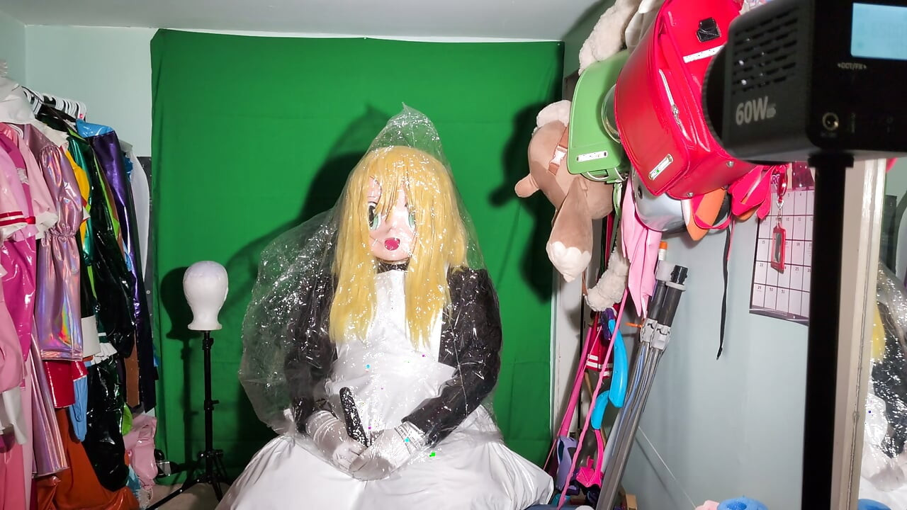 Kigurumi Maid Assorted Breathplay Games With Bags