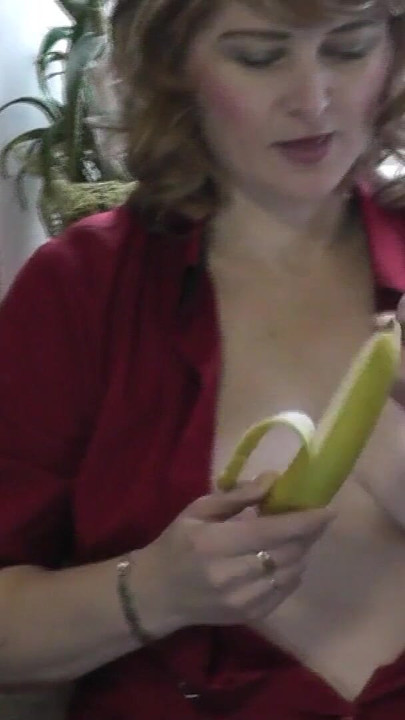 Spectacular moment from "Kitchen Milf without panties masturbation pussy orgasm"