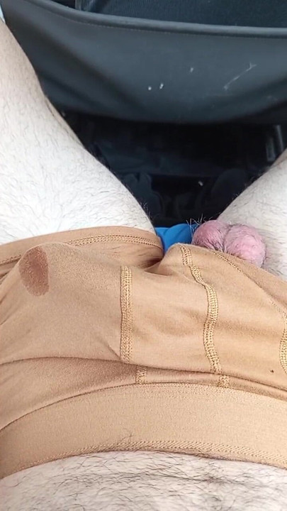 勃起したペニスは出ずに