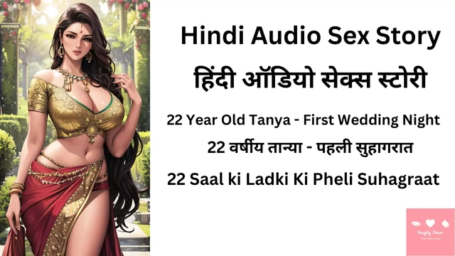 22 Year Old Tanya - First Wedding Night (Hindi Audio)