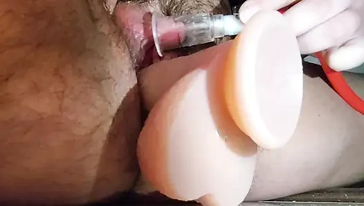 getting pounded by my favorite dildo