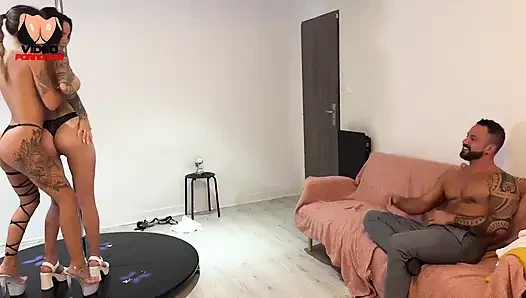 We Were Touching Each Other as Friends and Our Friend Joined Us for a Good Threesome!