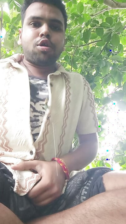 Alone in forest area so I decided to watch hot and sexy videos