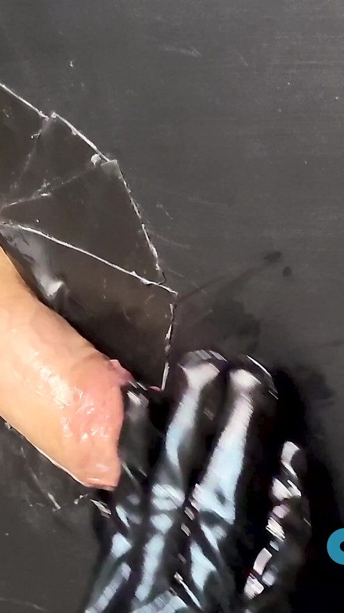 Massage Gun Edging Explosion - SO Much Cum | Clip 1