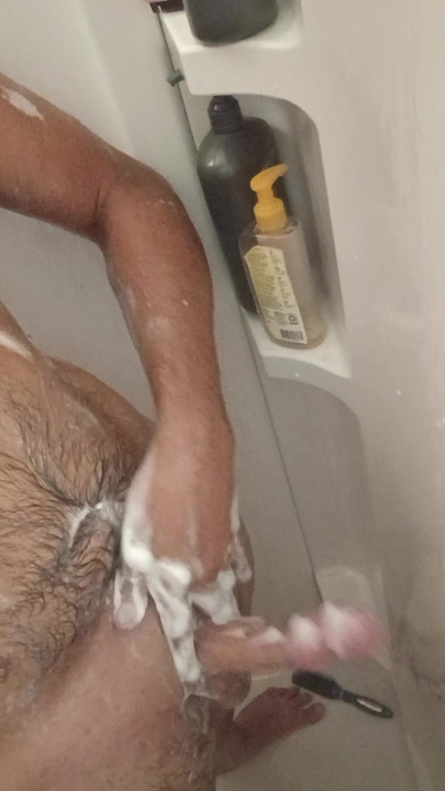 Soapy Shower Stroke