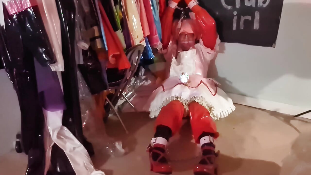 PVC Suit Magical Girl Madoka Layered and Bound