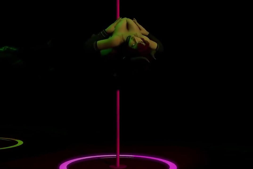 Red Hot Succubus Demon Girl Pole Dancing - 3D Porn