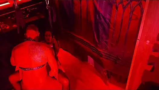 Couple Swing on a Swing