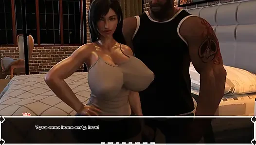 Tifa's Dark Heaven: Boyfriend Breaks Into the House While His Boss Sprays His Girlfriend with Cum - Episode 15