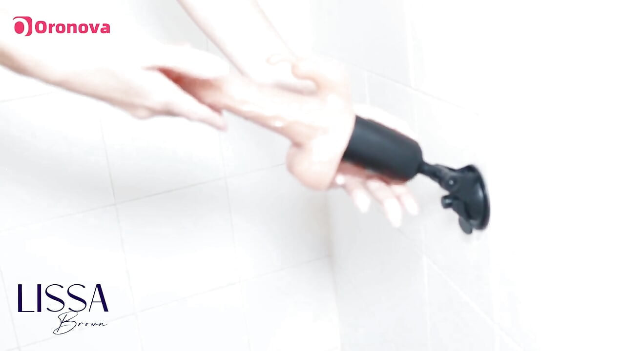Riding Dildo in My Shower