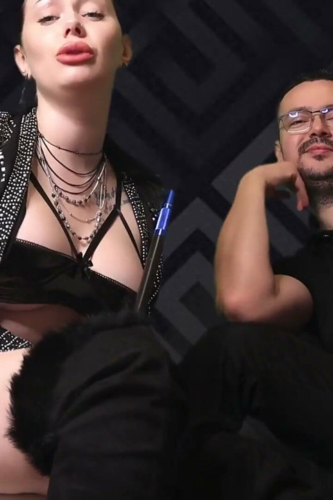 You love when I verbally punish you up for being a fucking loser! And today I will do this in the presence in Alpha!