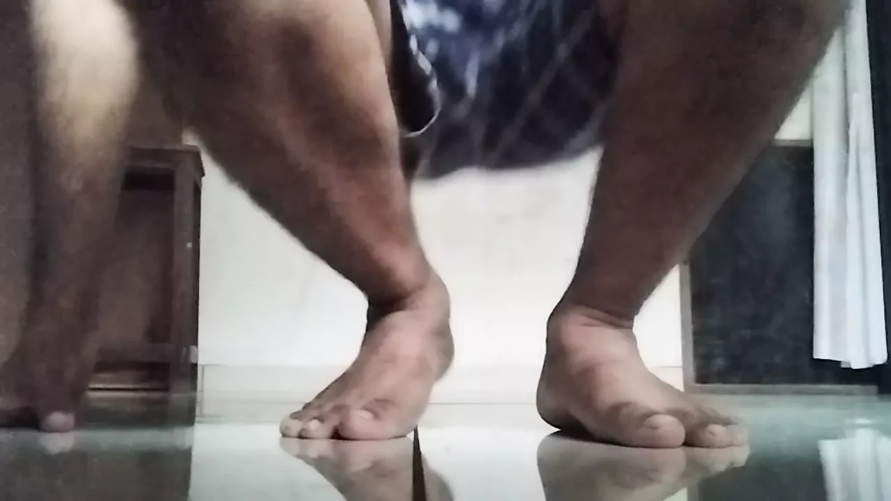 Showing my big dick