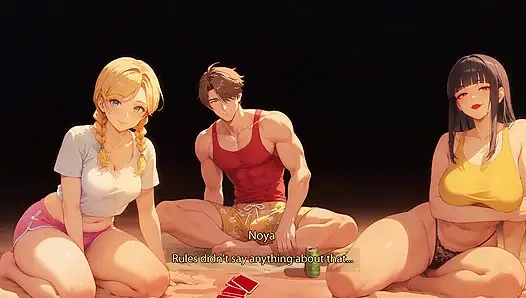 Ateşli evli kadınlar garip istiyor - kocalarını kart oyunlarına baştan çıkarıyor - bölüm 2