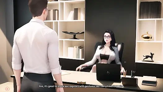 Animation MILf gibt dem Neuling ein sanftes, leidenschaftliches hotel