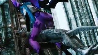 Refeição em Morrigan aensland