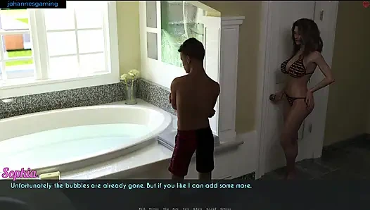 Awam - Dylan banyoda Sophia'ya ayak masajı yaptı