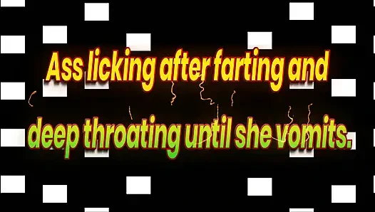 Pantat Menjilati Setelah Kentut Dan Tenggorokan Dalam Sampai Dia Muncul