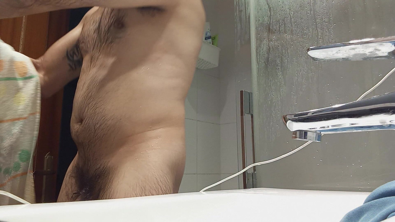 Shower moment alone