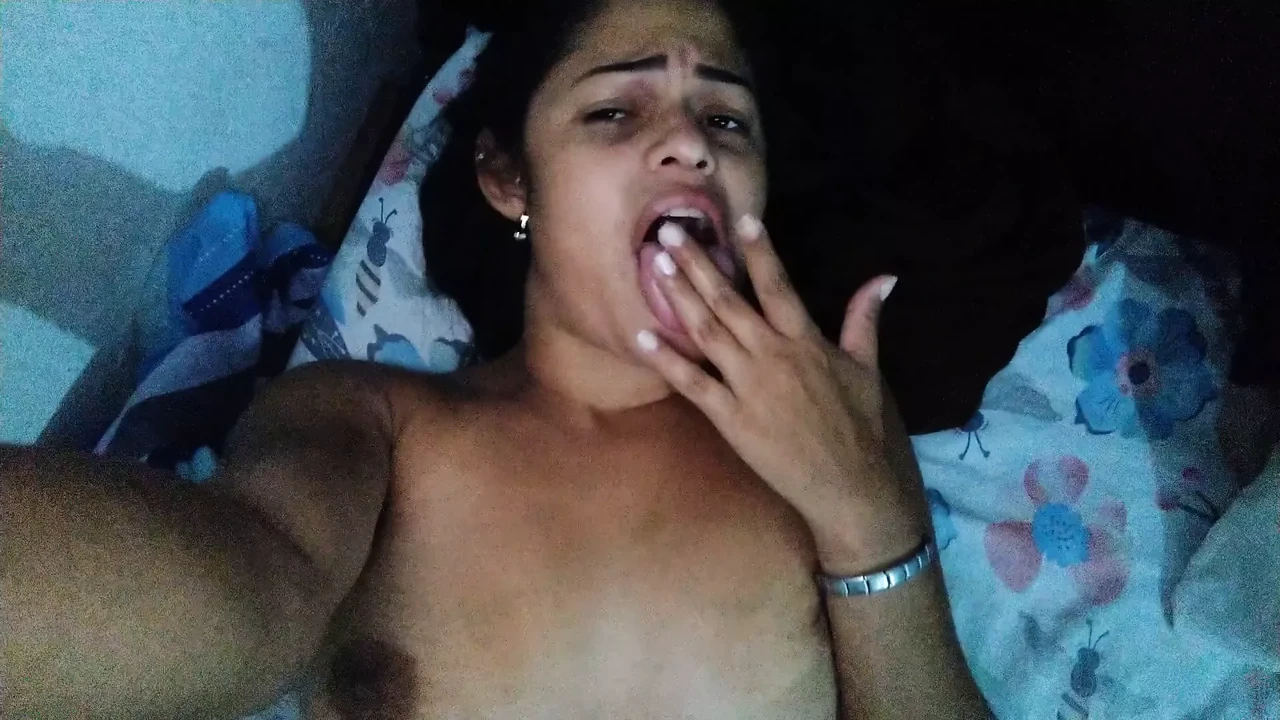finger fucking my pussy in my grandma’s bed